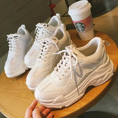 2022 New Arrivals New Autumn and Winter Korean Students Casual White Sneakers Sports Sneakers Women