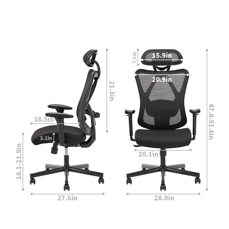 
OEM Manufacturer Computer Comfortable Mesh Price Executive Ergonomic Office Chair 