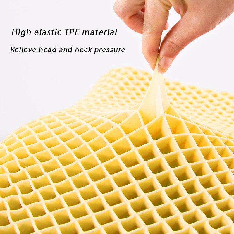 Customized color TPE Pillow TPE Thermoplastic High Elasticity Pillow Contour TPE pillow