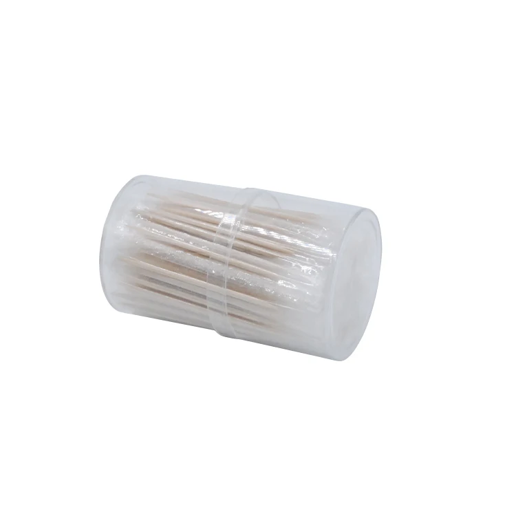 
China Manufacturer Fashion Design Bamboo Individually Cello Wrapped Toothpicks 