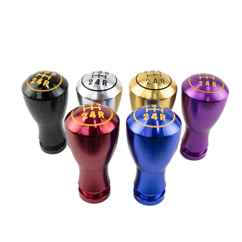 8cm Car Shift Knob Universal Aluminum Gear Shifter Knob Manual Stick Shift Knob Car Modification
