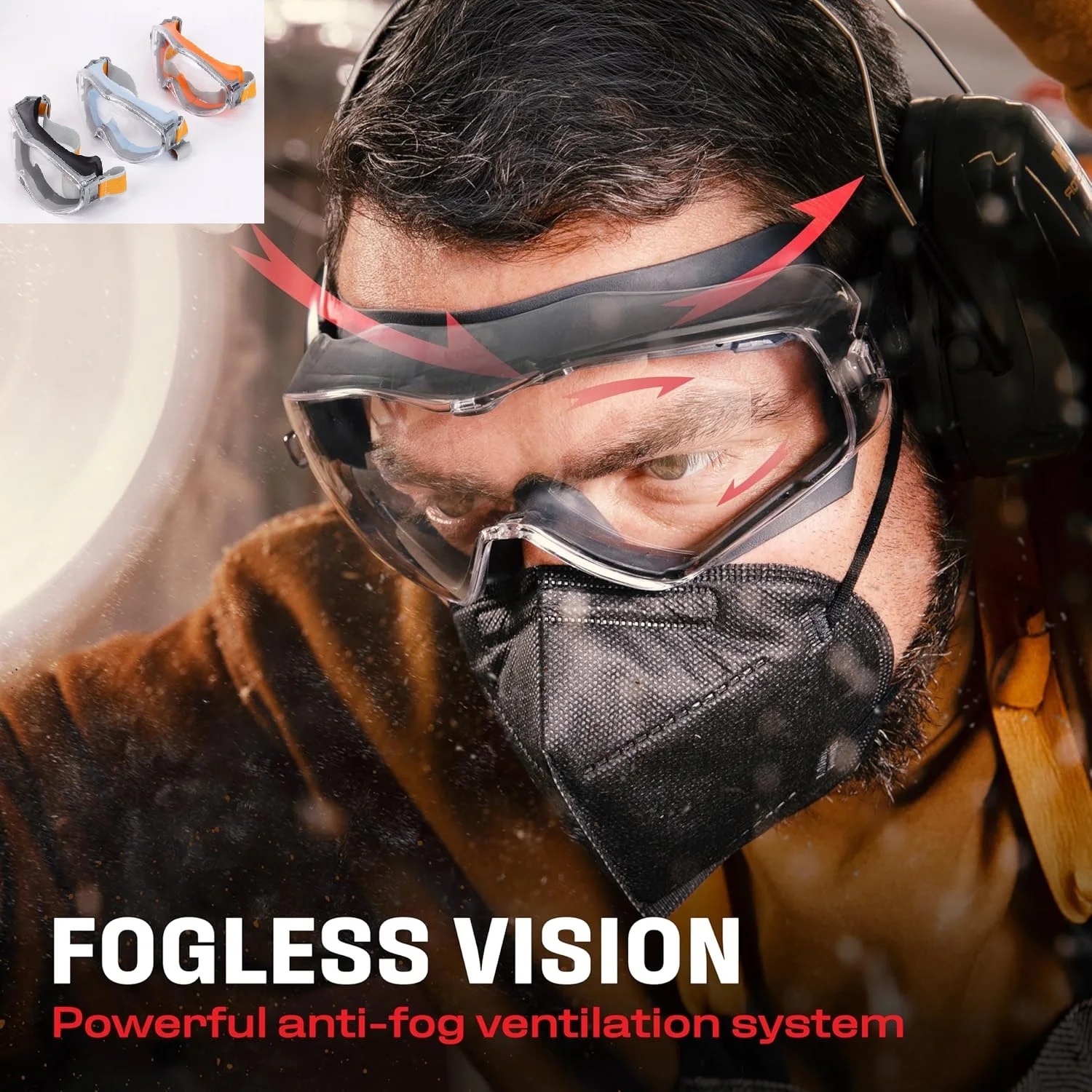 Adult Motorcycle Riding Goggles sports goggles Ski Goggles work safety glasses Windproof Dust proof Scratch Resistant