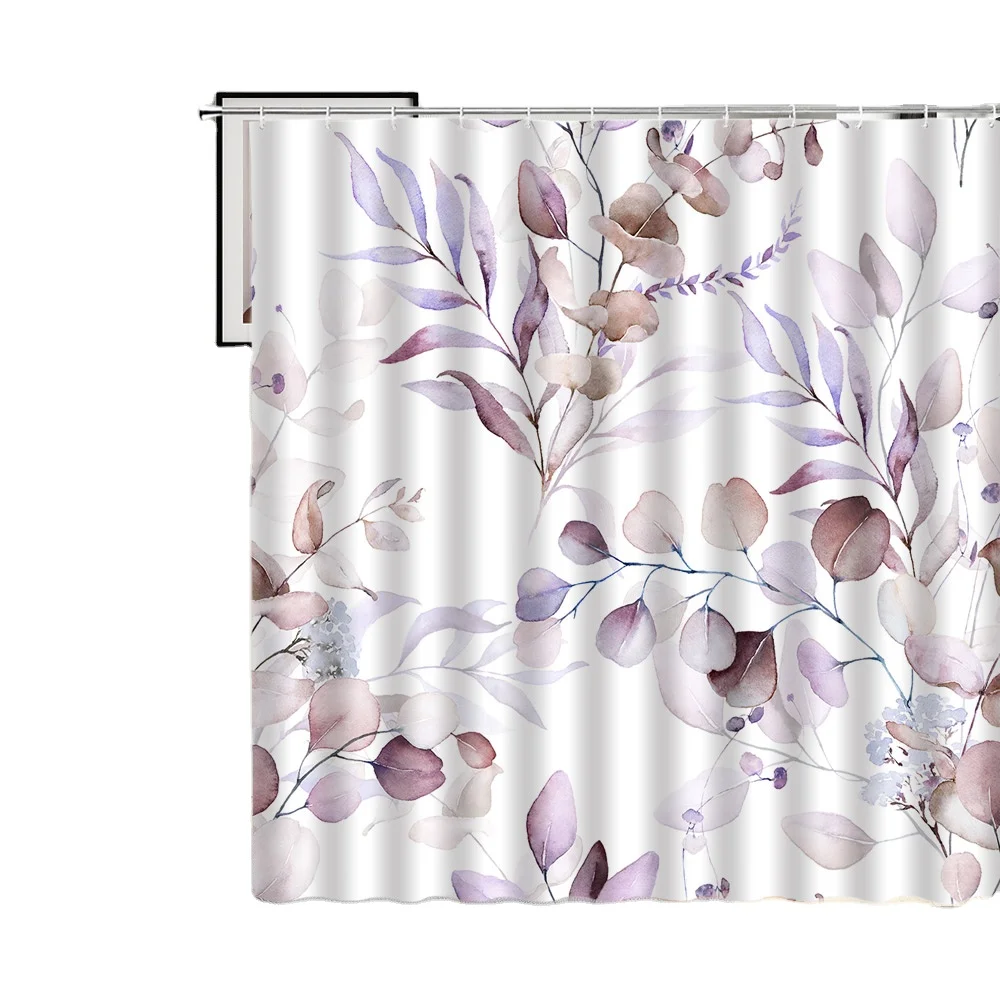 Eco Friendly European Style Bathroom Curtain Waterproof Fabric Shower Curtains Shower Curtain Bathroom