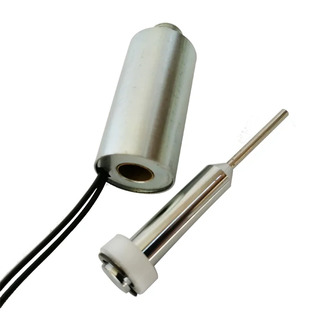 Hot Selling Item TU1939 Dc 12v 24v 6mm 8mm Travel Mini Impulse Seal Tubular Magnetic Solenoid