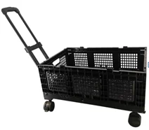 Hotsale factory  produced baskets Plastic wicker storage fruit and vegetable basket Collapsible basket