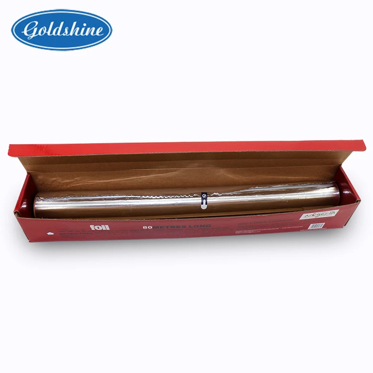 Recyclable Daily household items Thick Aluminum Foil Roll Barbecue baking cooking