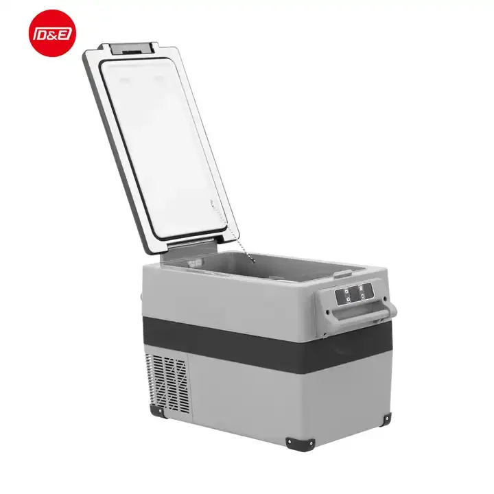 Electric Cooler Box  Mini Car Refrigerator Freezer 45L CF45 Compressor Fridge 12V 24V Mobile Car Fridge  for Car