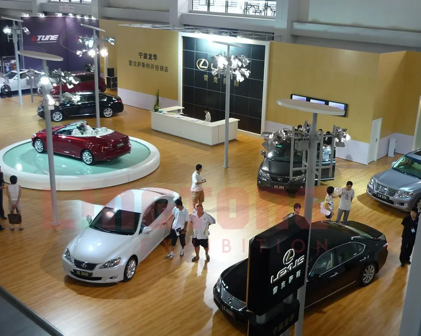 Легкая сборка приподнятая напольная система регулируемый напольный стол оборудование для торговой выставки выставочный