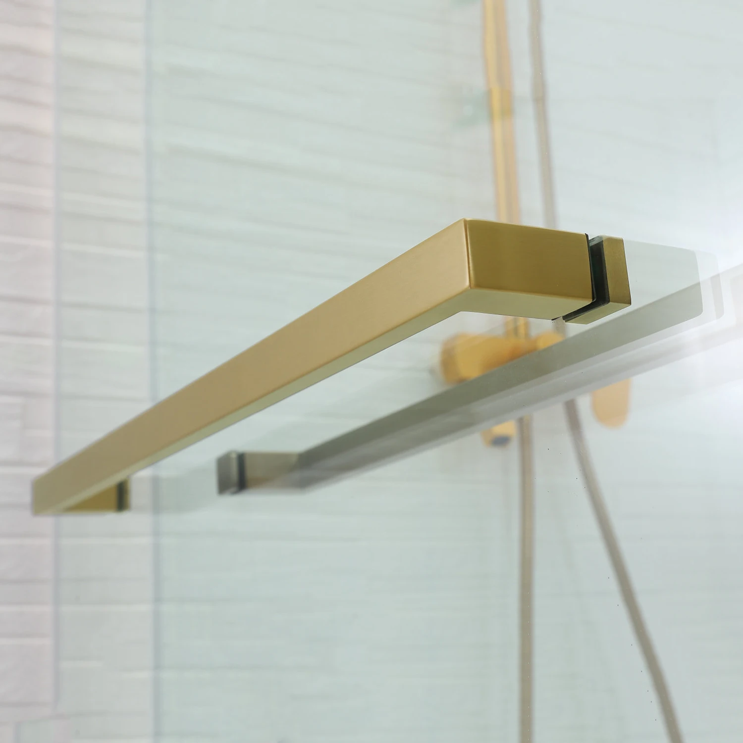 High Quality Sliding Stainless Steel Shower Screen Rail System Glass Shower Door for bath tub