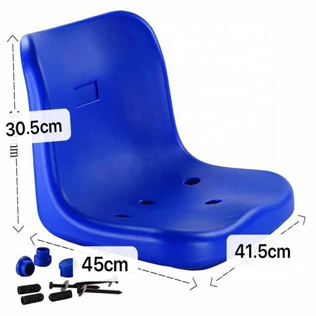 football equipment plastic stadium chair