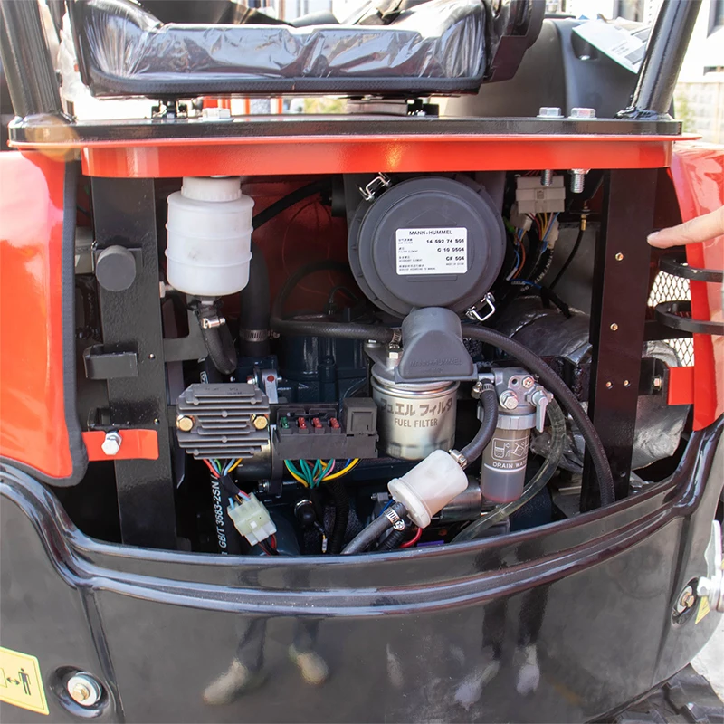 Factory small mini electric excavator for sale with seat joystick control boom swing