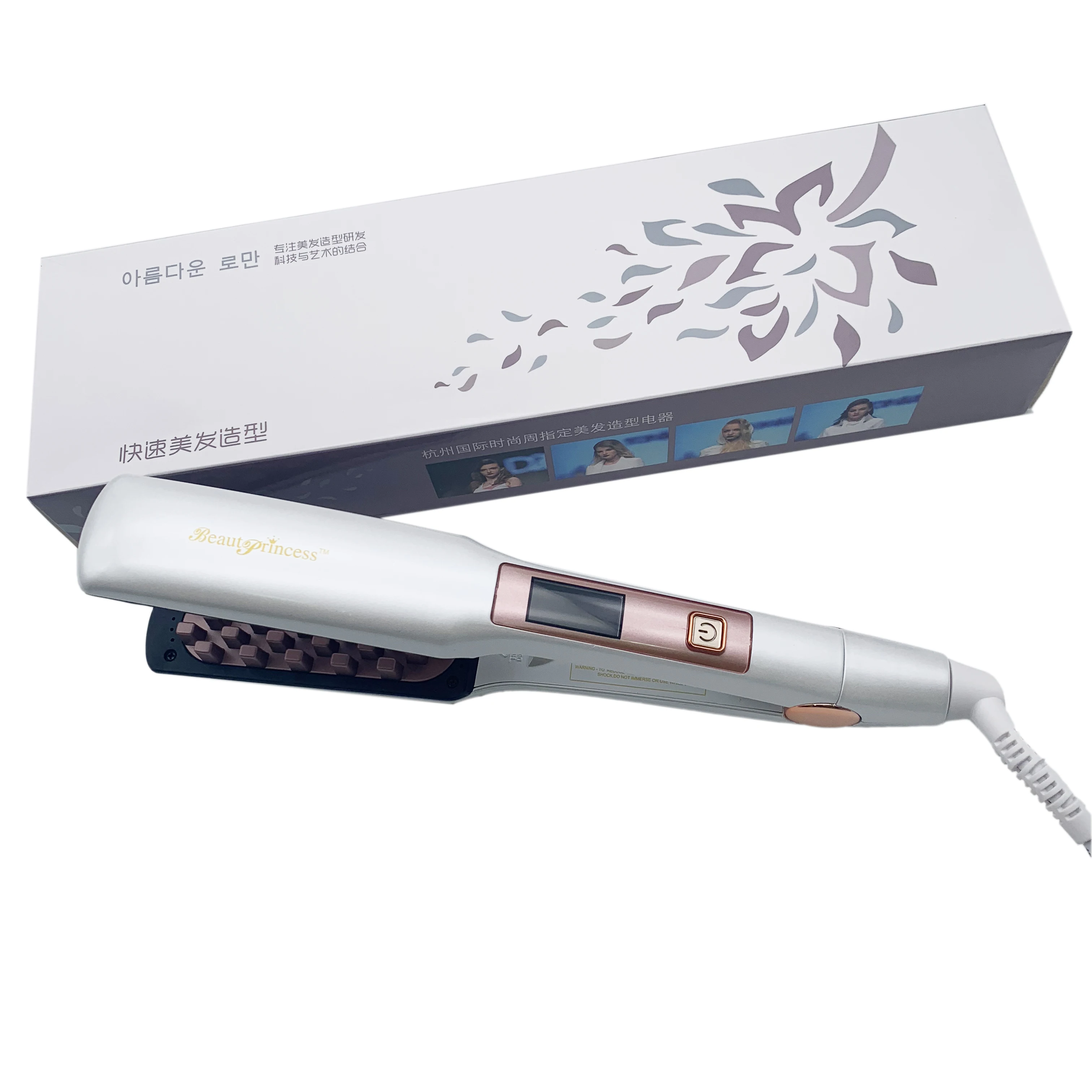 Factory Professional Hair Straightener Styling Tools Hair Wand Wavers Curler  Hair Salon And Home Curling Iron Fluffy Splint