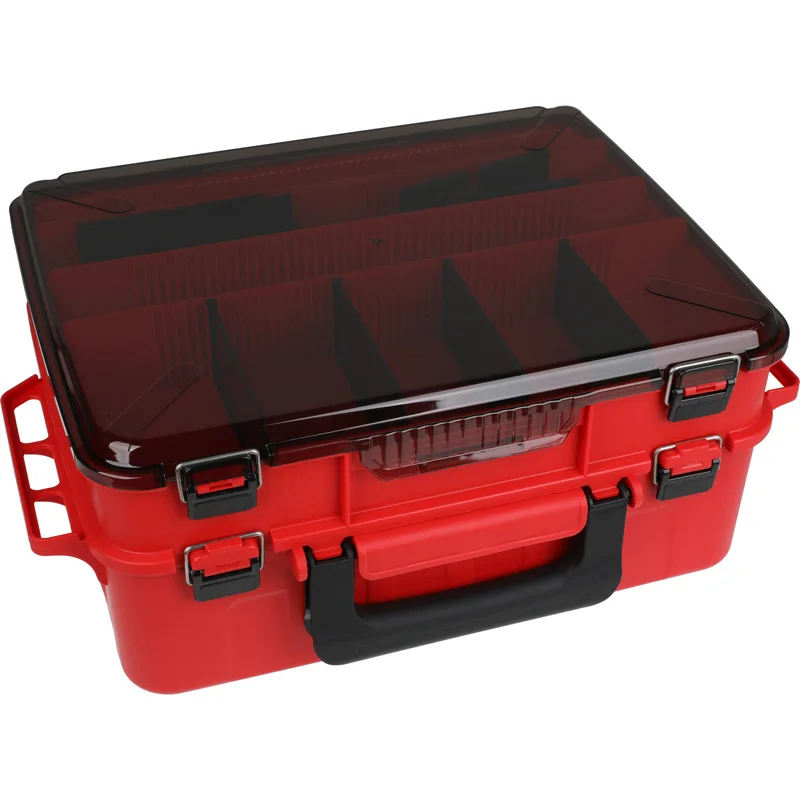 Double Layer Portable Bait Box Fishing Gear Storage Box Fishing Accessories