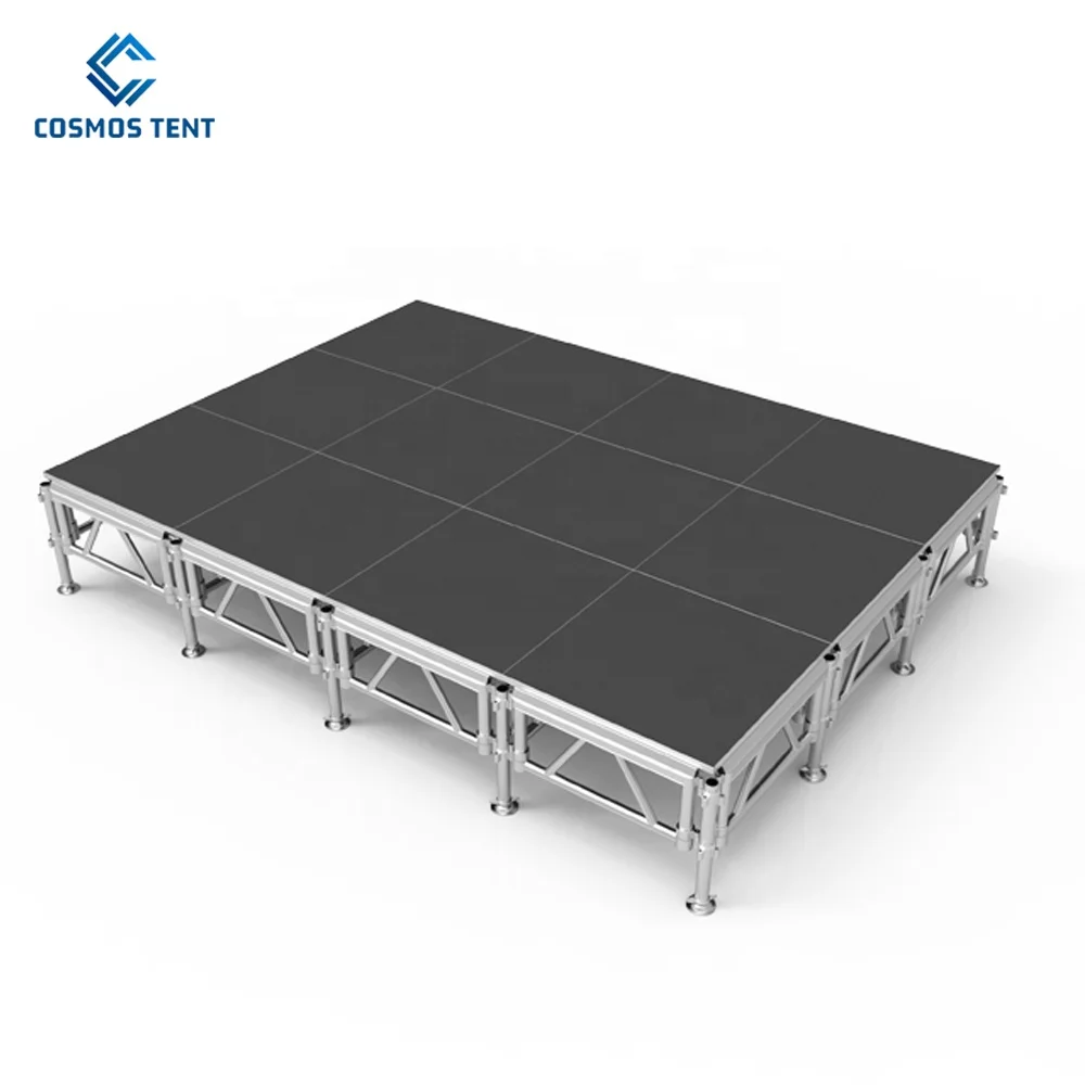 Aluminium Alloy Assembled Portable Puppet School Aluminum Barrier Cheap Stage