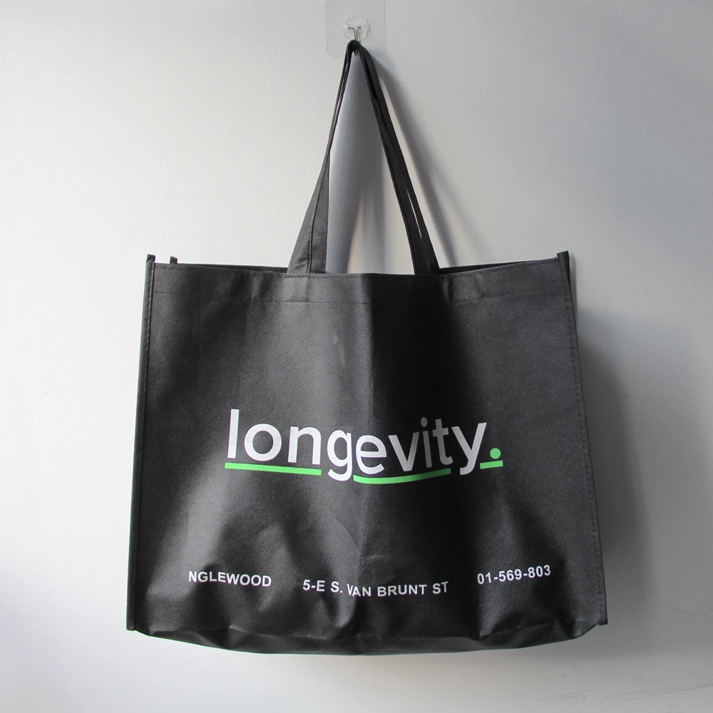 Reusable Eco Friendly Non Woven Bag Laminated Shopping Bag Non-woven Fabric Shopping Bag with Logo
