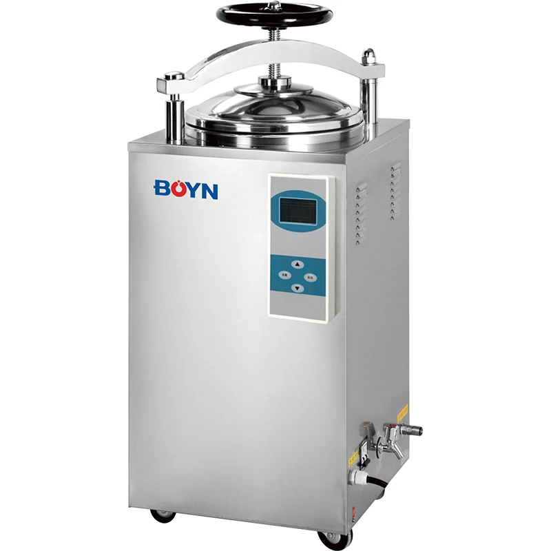 New medical stainless steel vertical pressure steam sterilizer with best price