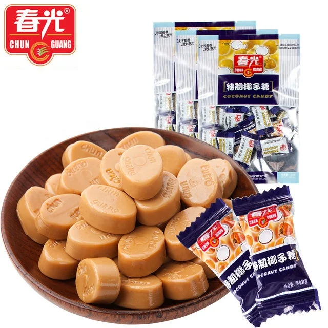 
Sweet hard boiled sugar, Original Coconut Candy 
