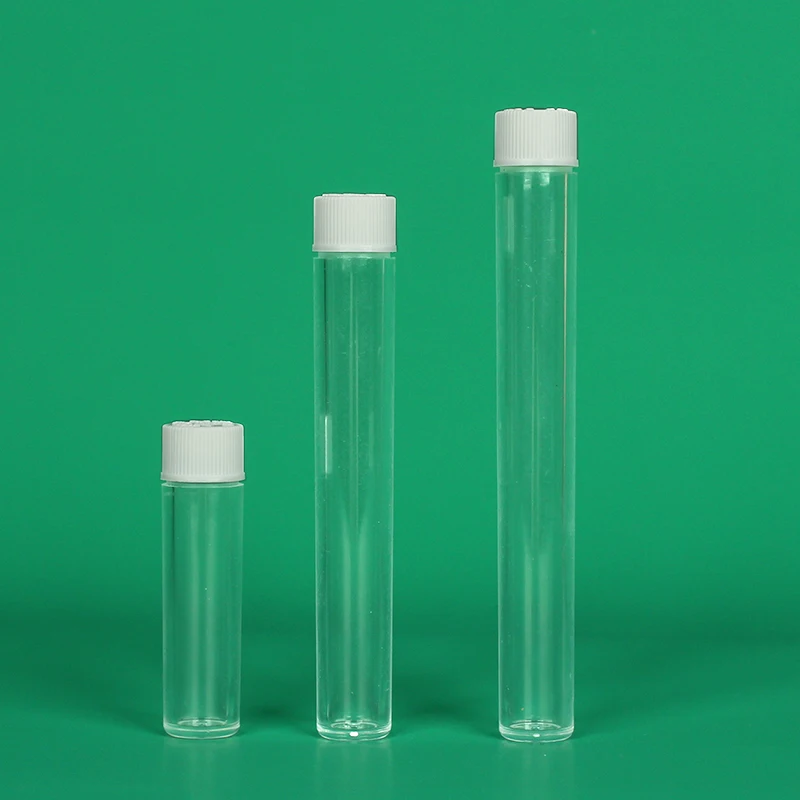 Wholesale 20 ml PP Bottle Child Resistant Plastic PS Tissue Cell Culture Tube Vial With CR cap