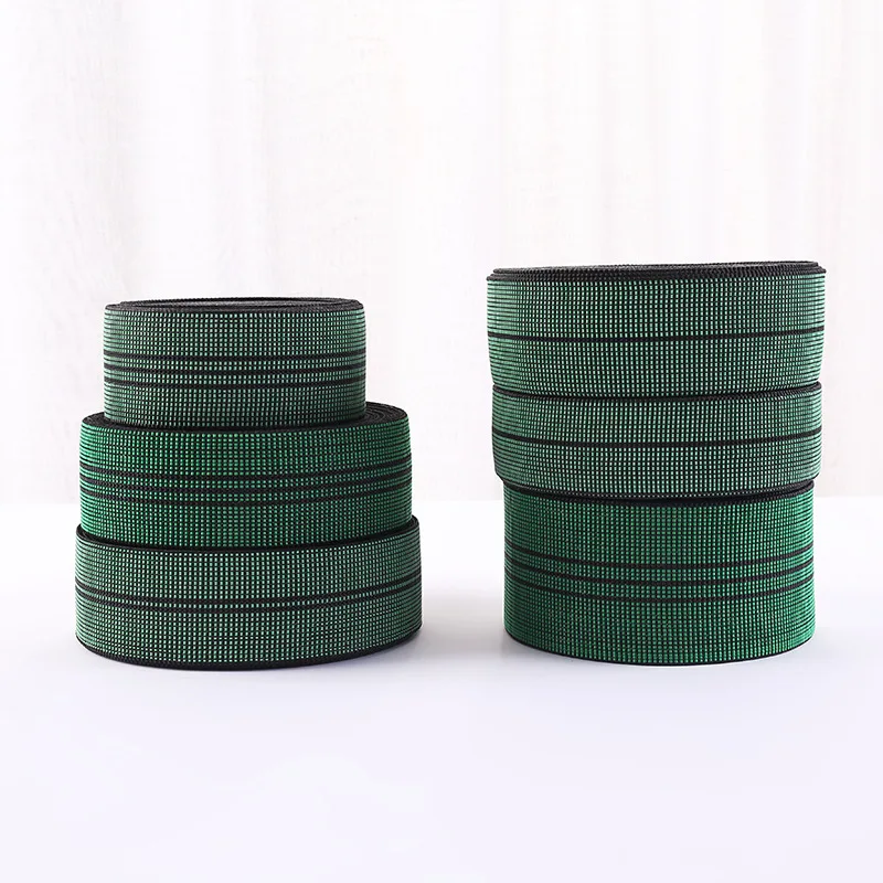 High Quality Heavy Tenacity Elastic Webbing Rubber Band For Furniture Sofa Cushion Backrest Elastic Belt