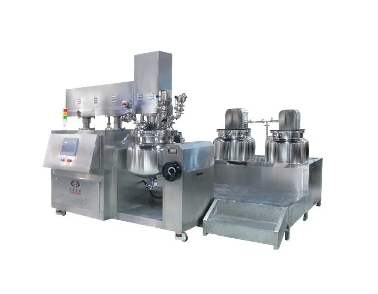 500L Factory Price Large Capacity Vasline Mixing Tank Vacuum Moisturizing Face Cream Making Machine Clay Masque Homogenizer
