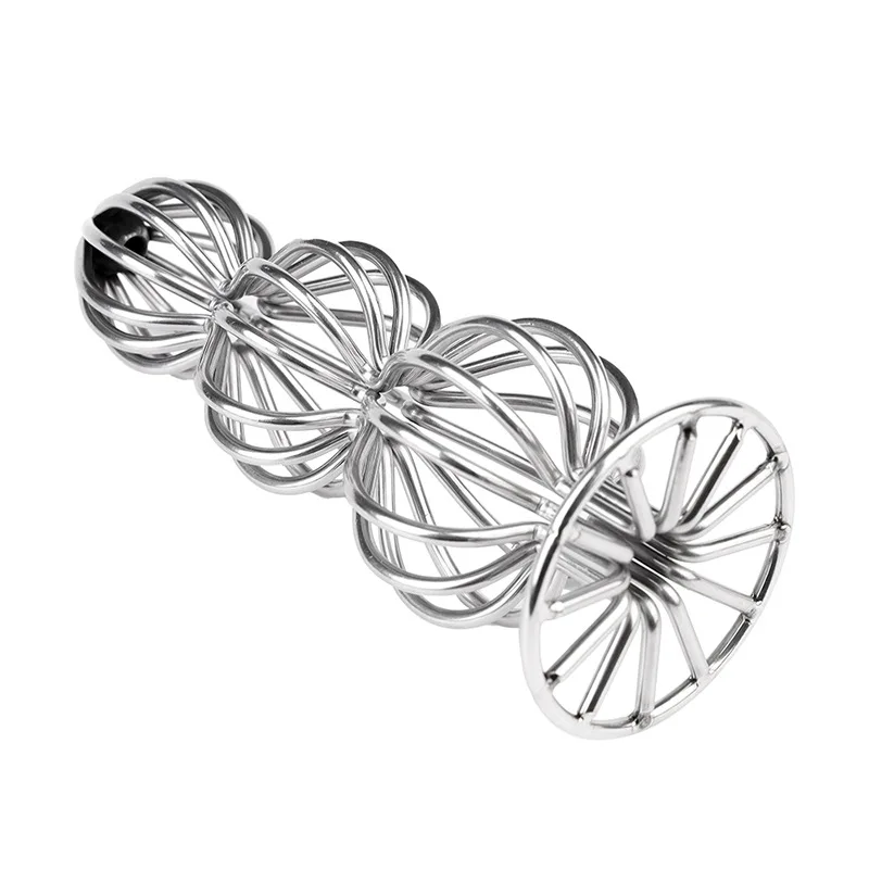 Hollow Metal Anal Plug Sex Toy Stainless Steel Vagina Speculum Anus Extender Dilator for Men Women Butt Plug Prostate Massage