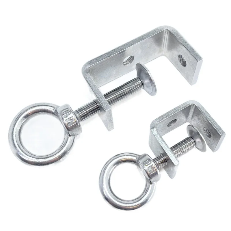 wholesale galvanised iron Eye bolt nut and 304 stainless steel eyebolt nut M3 M4 M5 M6 M8 M12 M24