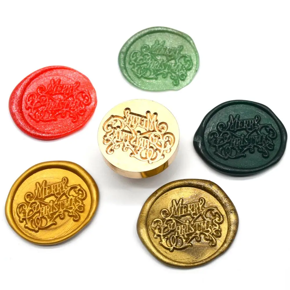 No MOQ Custom Design Antique Metal Wax Seal Stamp For DIY Wedding Invitations Decorative Paper Craft