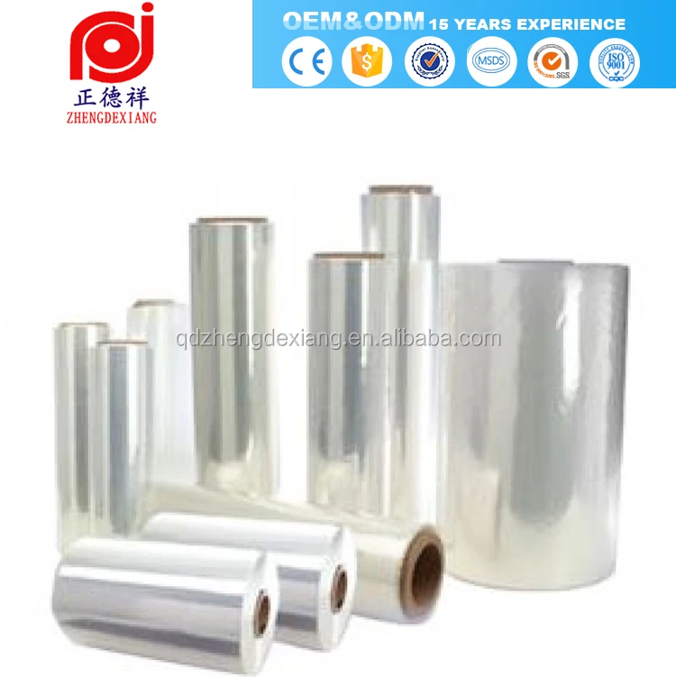 Wrapping Film Lldpe Shrink Wrap Plastic Packing Stretch Film Wrap Roll Polyethylene Clear Stretch Film