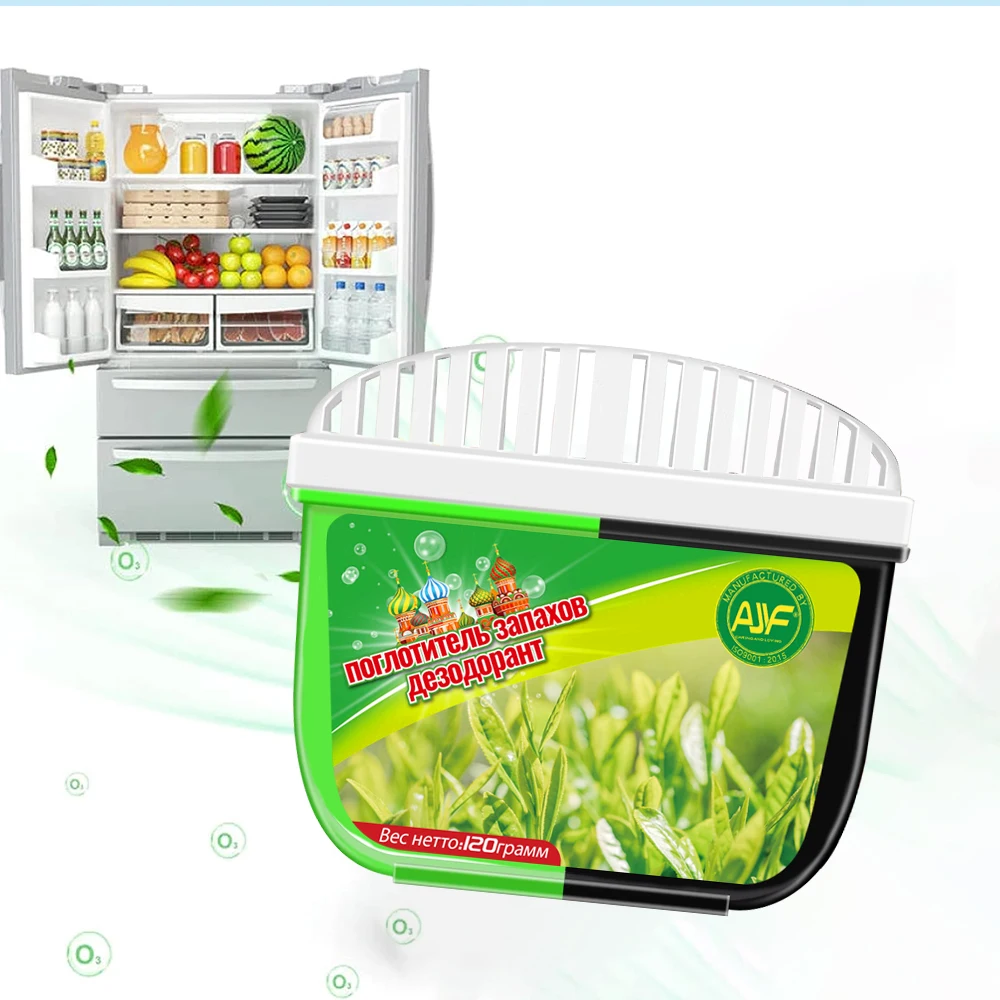 120g Refrigerator Deodorant Household Air Purifier Refrigerator active charcoal For Smell Remover Odor Eliminate
