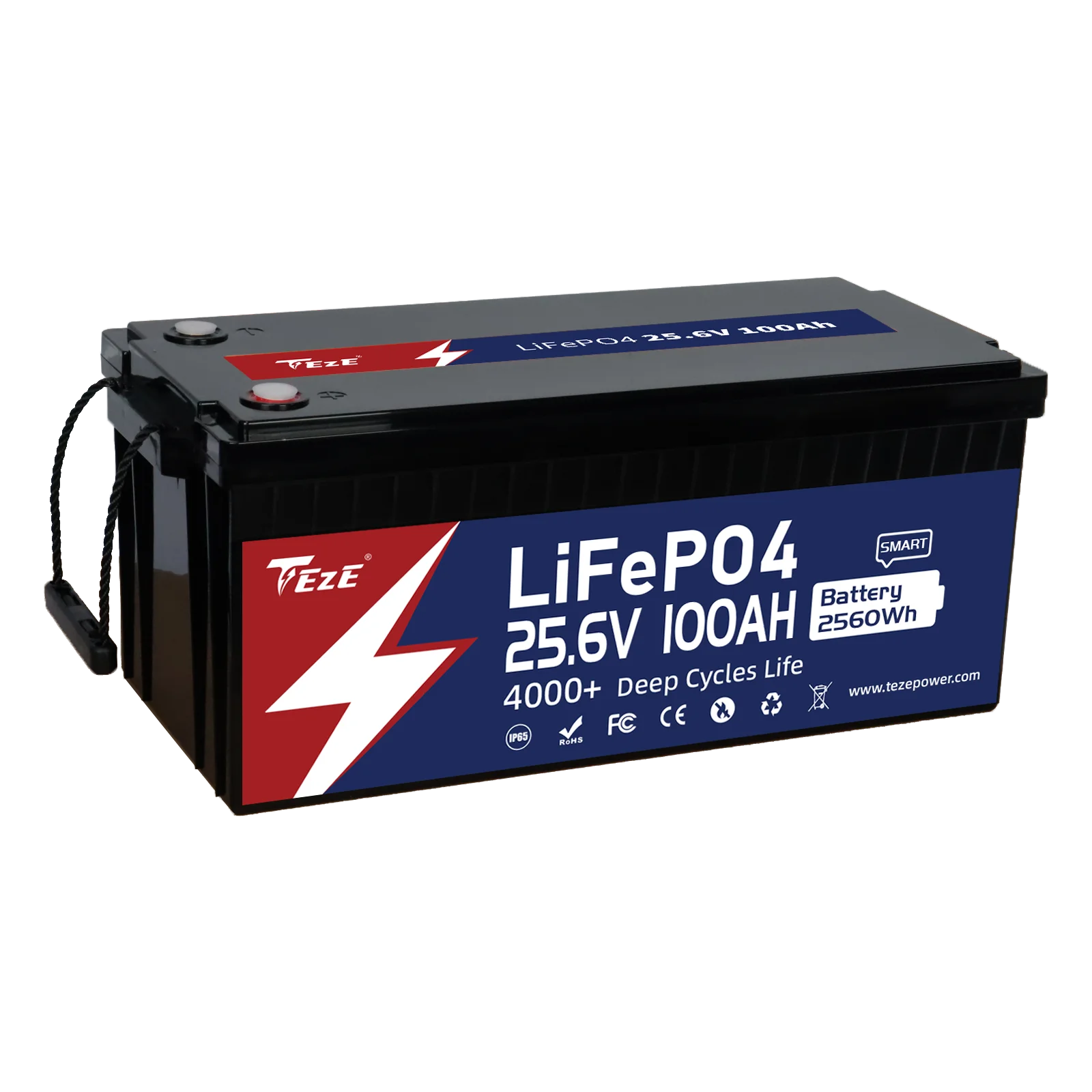 Germany EU stock 12v 24v 100ah lifepo4 bluetooth железо-фосфатная батарея 2560wh литиевая упаковка с