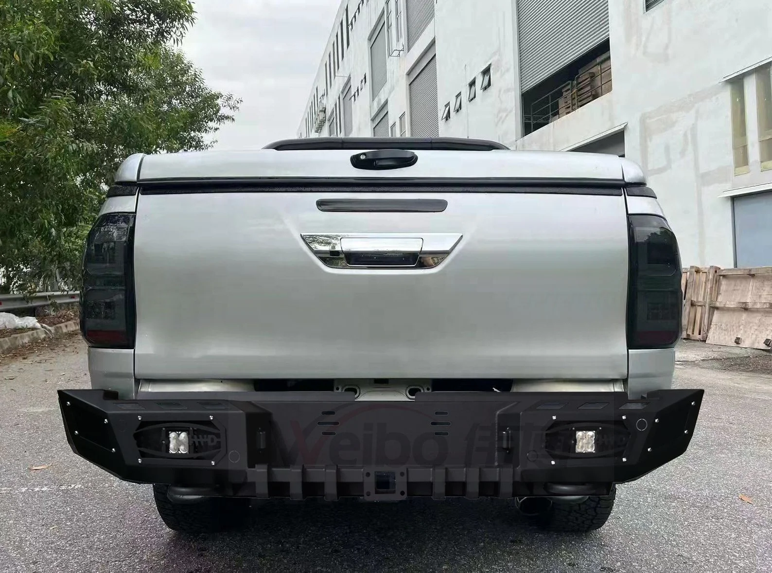 Pick up Truck 4X4 Car Accessories Steel Front Rear Bull bar For Isuzu D Max Mitsubishi Triton L200 Toyota hilux Tudra Tacoma