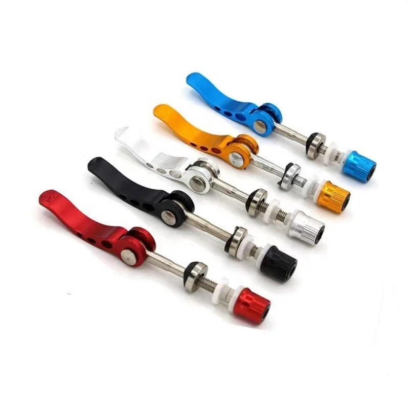 Bike Fork Mount C Clamps Bike Rack Mount Clamp for Bicycle Front and Rear Skewers Quick Release Clip Bolt Lever for Road Bike