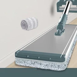 Eisho Hot Selling Aluminium Base Plate Wet and Dry 2 in 1 Multifunction Microfiber Cleaning Tools Magic Flat