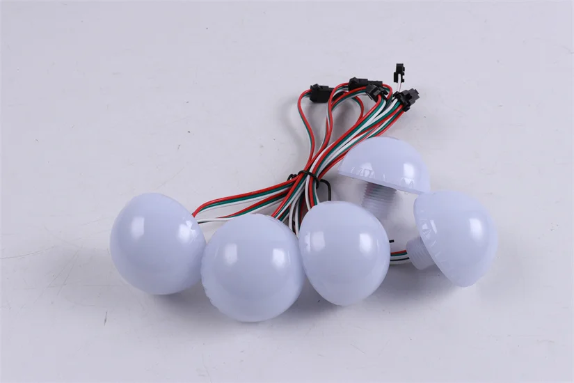 SMD5050 30mm RGB LED Point Light  Amusement LED Lamp for Amusement Park Rides With 160 Deg Viewing Angle