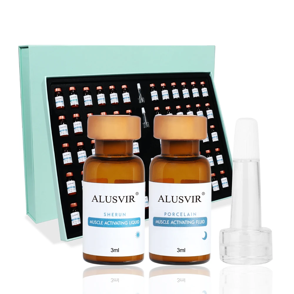 Private Label Freeze-dried Powder Essence Serum Facial Skin Repairing Remove Acne Anti-wrinkle Aging Face Care Serum Kit Set