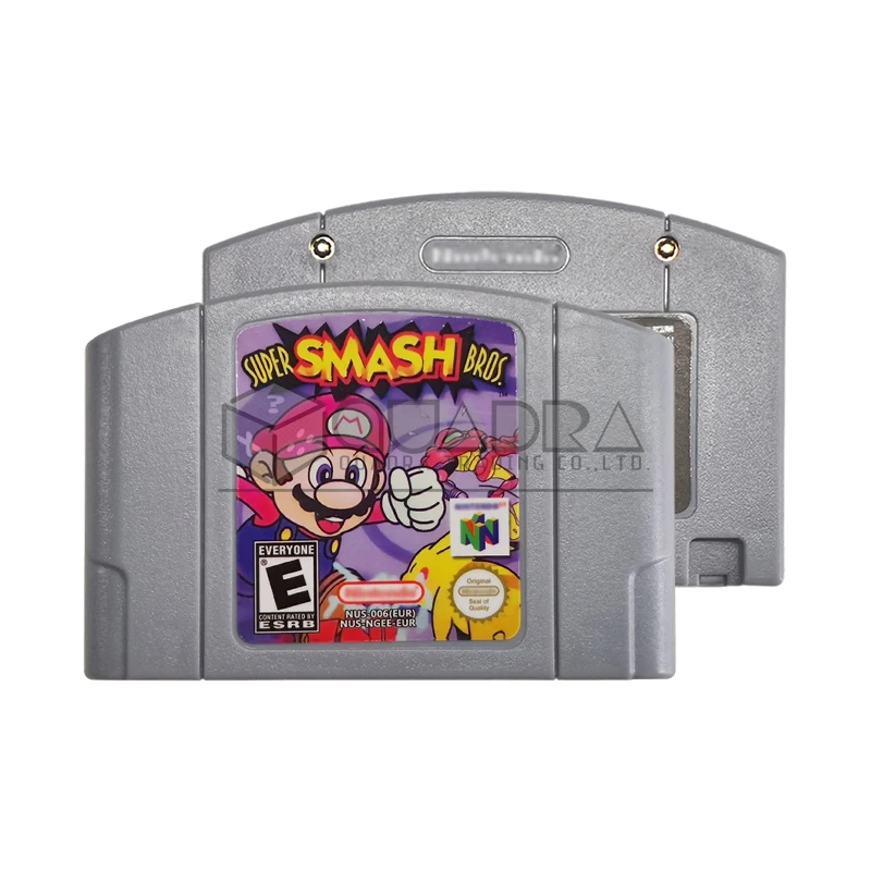 Super Smash Bros EUR/PAL version Video Game Console Cartridge   Card For Nintendo 64 (1600314392836)