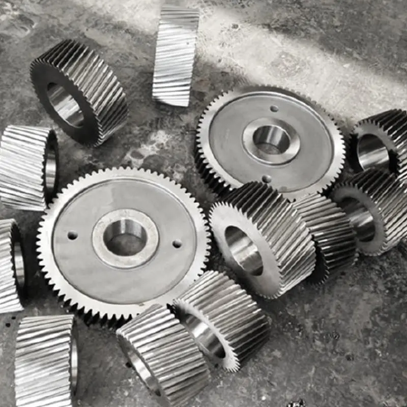 Custom Precision Cnc Milled Turned Hardened Steel Spur Gear