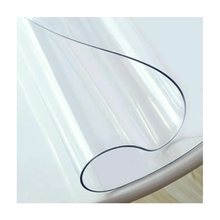 Super Clear Transparent Rigid Pvc Plastic Sheets With Pe Protective Film Pvc Clear Plastic Film Rolls
