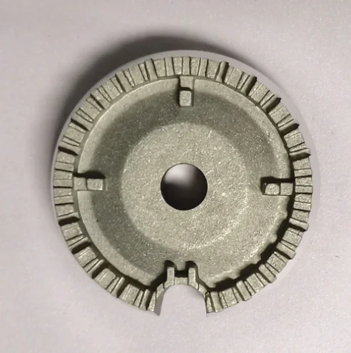 Gas burner top cap burner parts