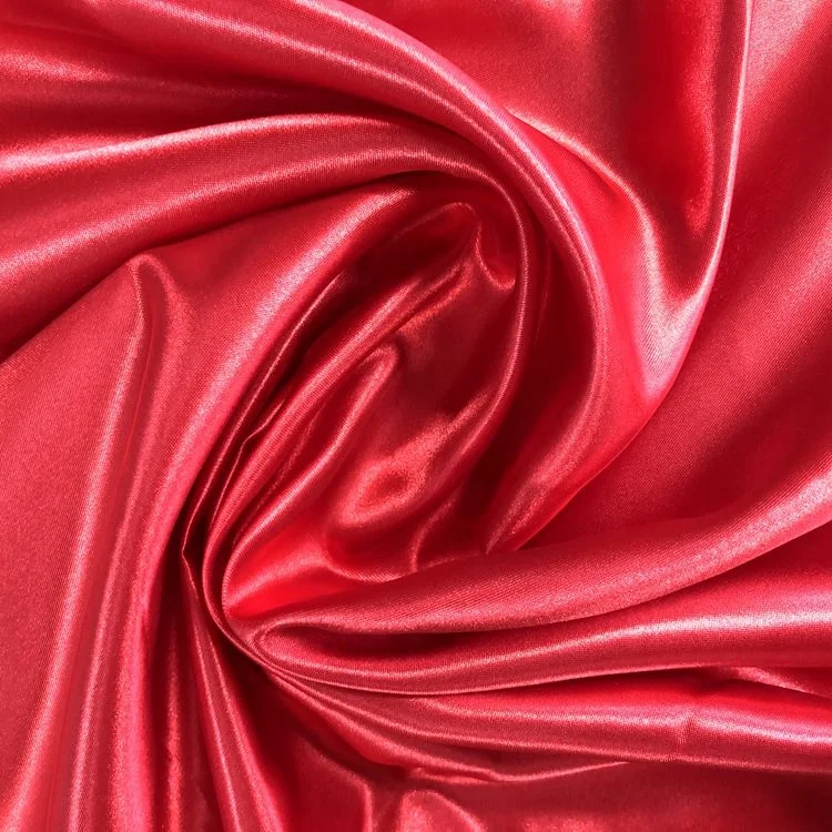 Tissu Satin Duchesse Thick Heavy Duchess Bridal Satin Fabric for Wedding