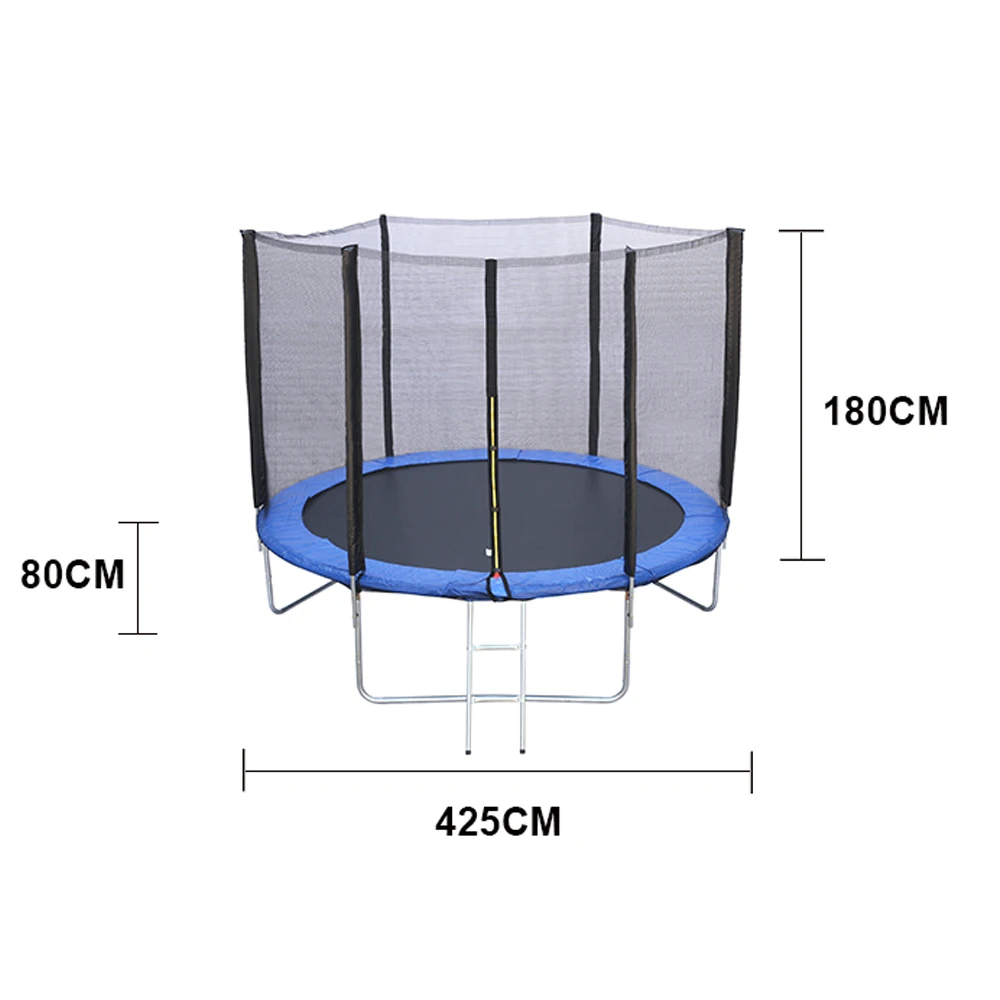 14ft батут палатка для детей одиночный бесплатно открытый банджи