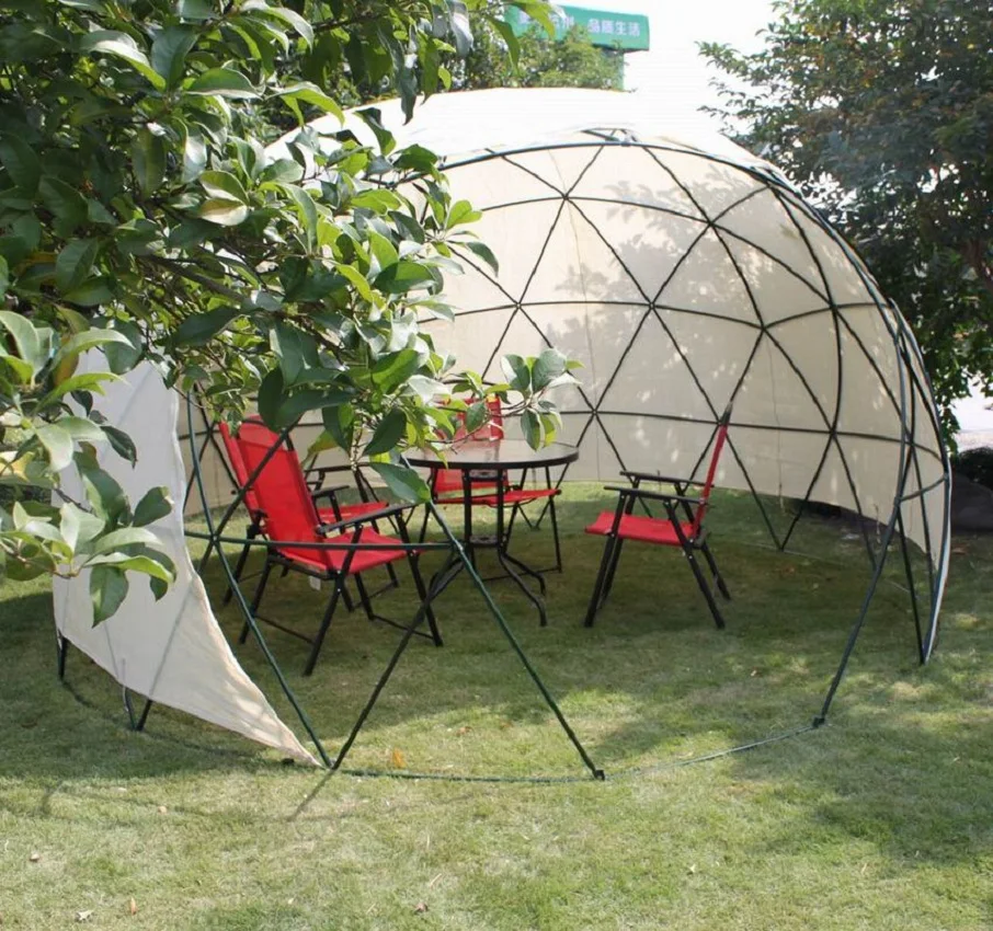Transparent PVC own yard leisure activity tent dome watching stars dinner party pvc skeleton spherical tent