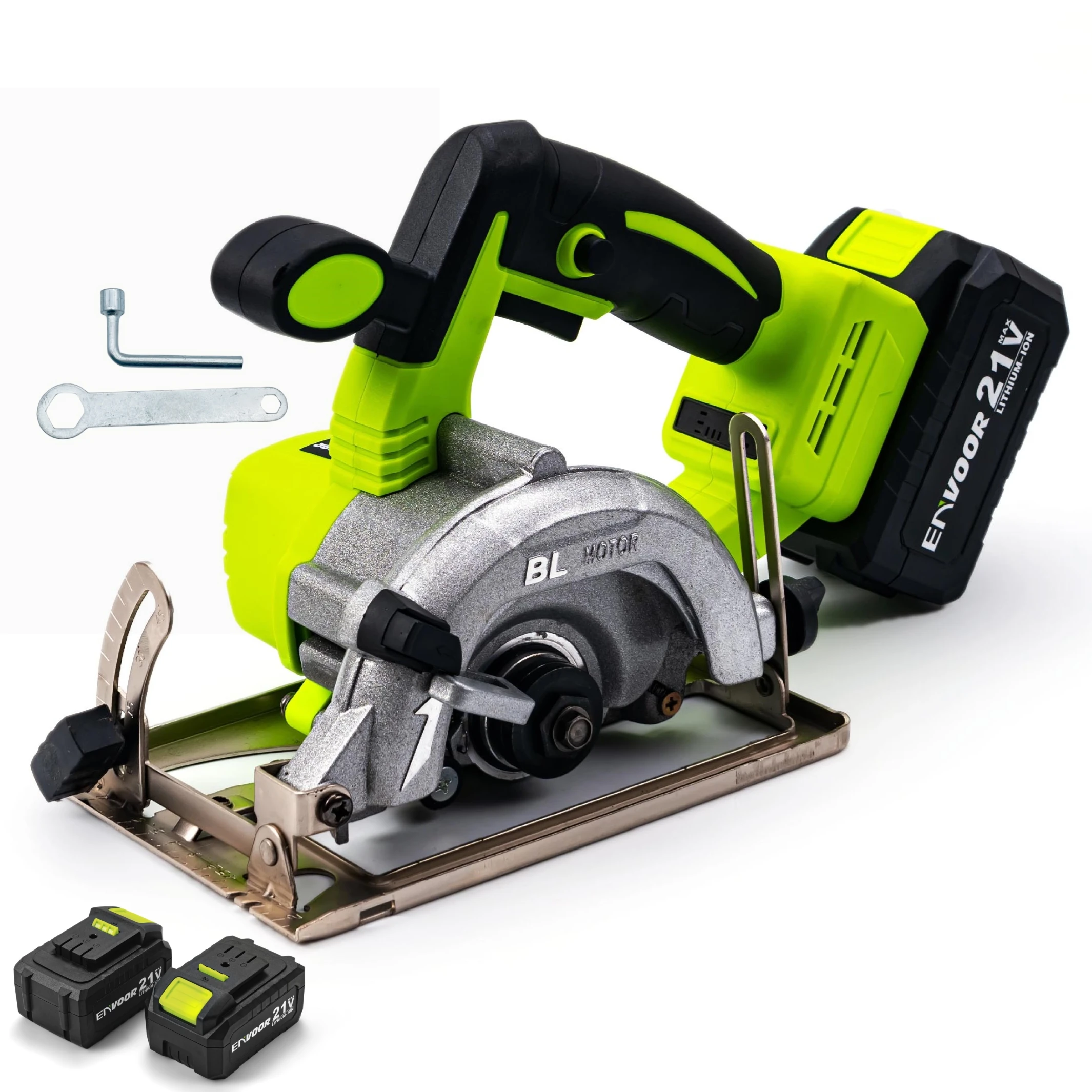 21V Brushless motor Cordless Tool Mini Lithium Battery Powered Circular Stone Wood Saw