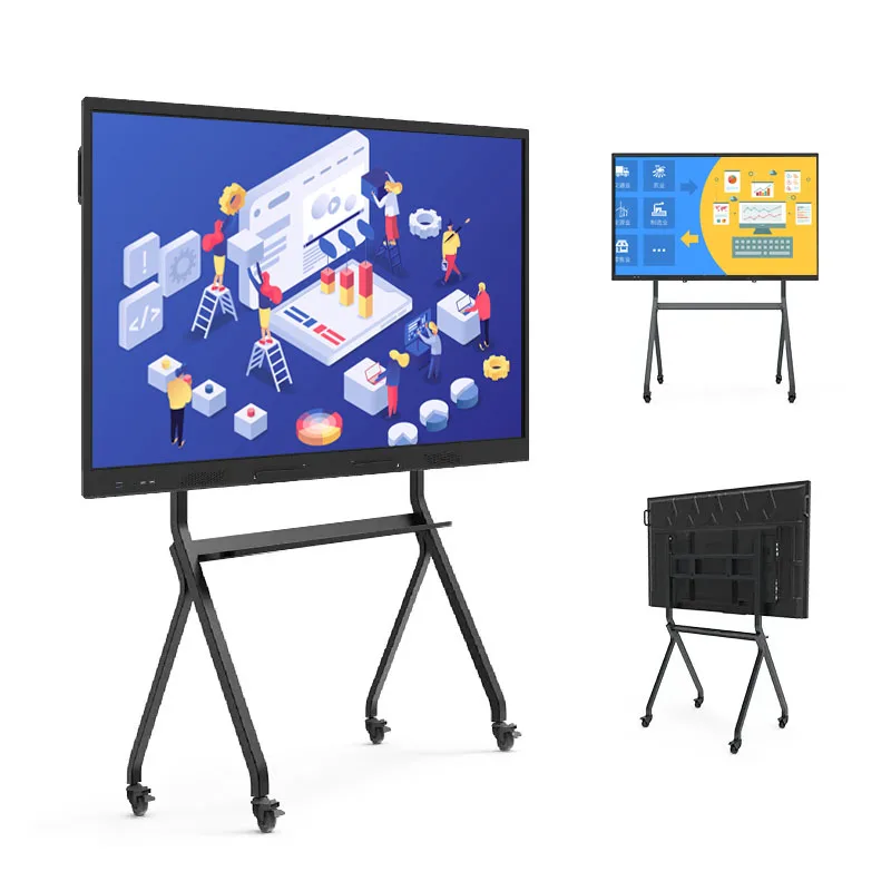 55 65 75 Inch Interactive Panel For School Classroom/meeting Room Electronic Digital Interactive Smart White Board