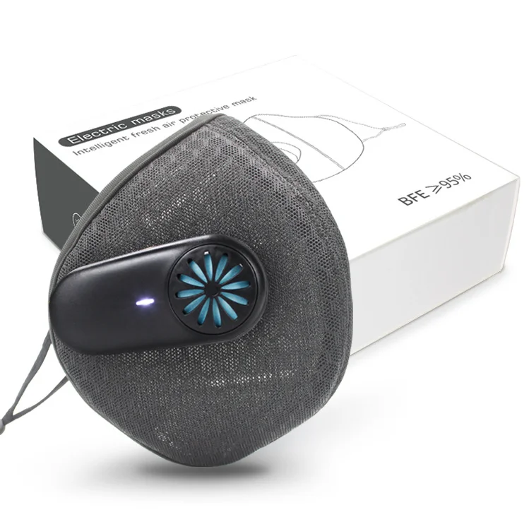 Оптовая продажа, Маскировочный очиститель воздуха под заказ, защита от смога, носимый умный электрический вентилятор для маскировки лица, модная Маскировка для вечеринки