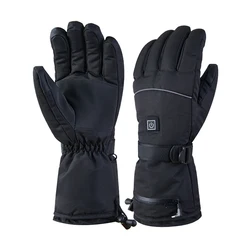 Winter Rechargeable Electric Warm Heated Gloves Men Women Battery Powered Heating Gloves