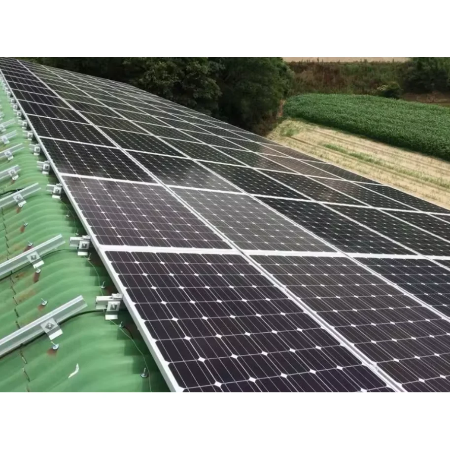 Custom Solar Farm Mounting System Solar Flat Roof Mounting Racking Aluminium Solar Panel Mounting Structure