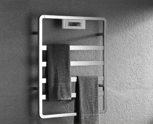 2021 High Quality Bathroom Stainless Steel 304 Heating Towel Warmer Electric Heated Towel Racks