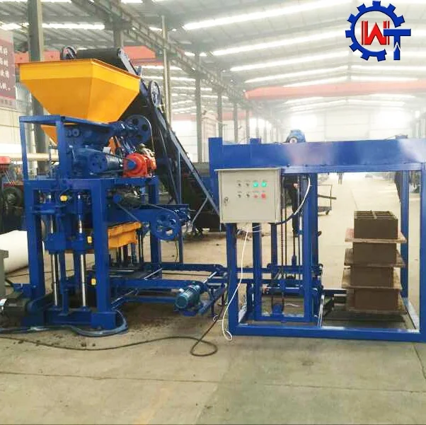 QT40-1 semi automatic concrete block making machine best seller brick making machinery