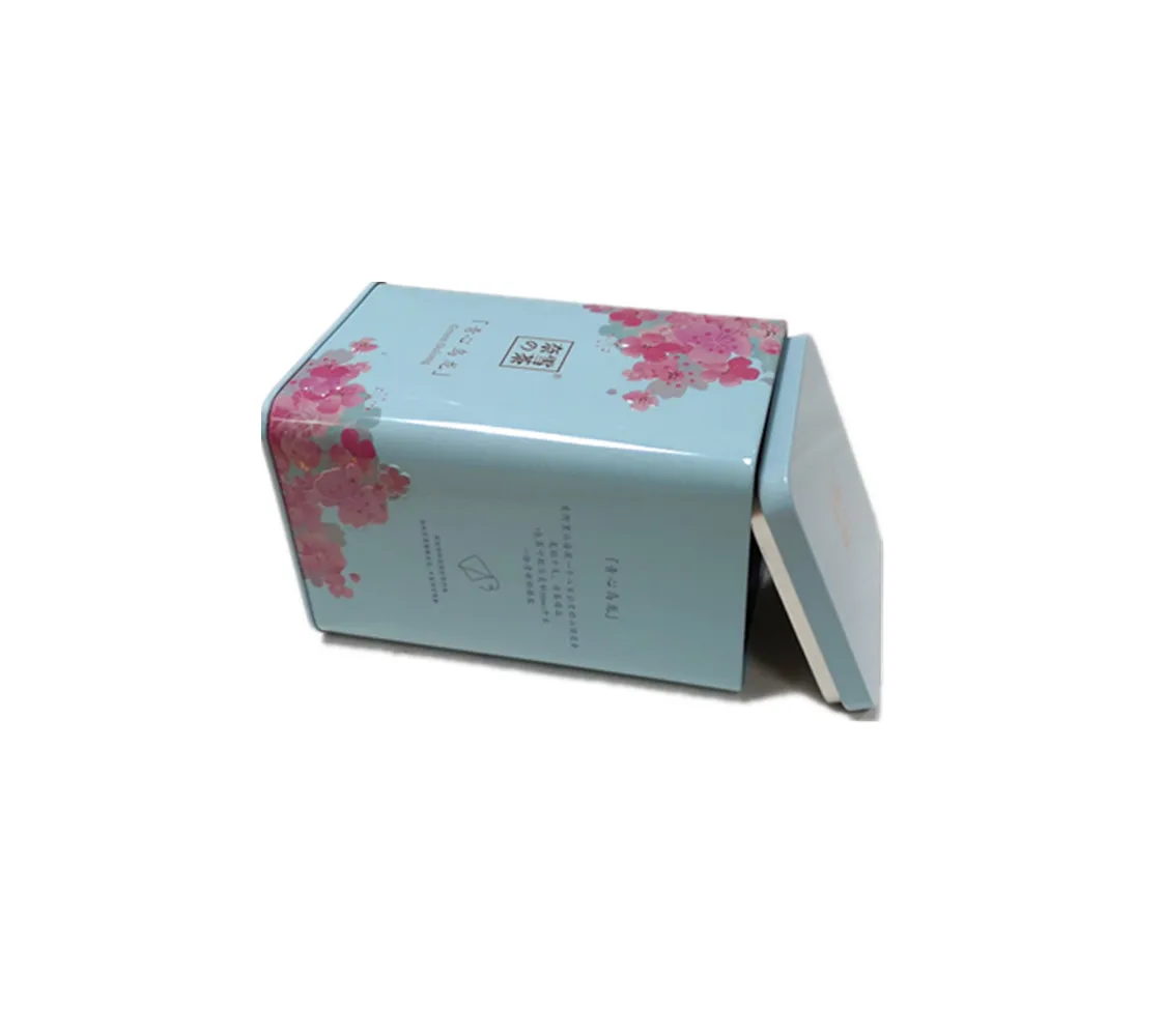 Factory direct price chinese tea airtight tin box custom  tea packaging tin can  custom tea tin containers